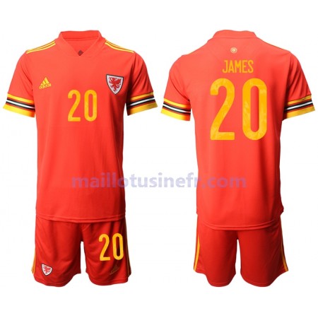 Maillot de Foot Pays de Galles Daniel James 20 Domicile UEFA EURO 2020 - Enfant Maillot de Foot Pays de Galles Daniel James 20 Domicile UEFA EURO 2020 - Enfant